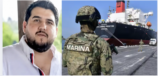 Buques, aduanas y millones de litros ilegales: la trama que persigue a Roberto Blanco Cantú